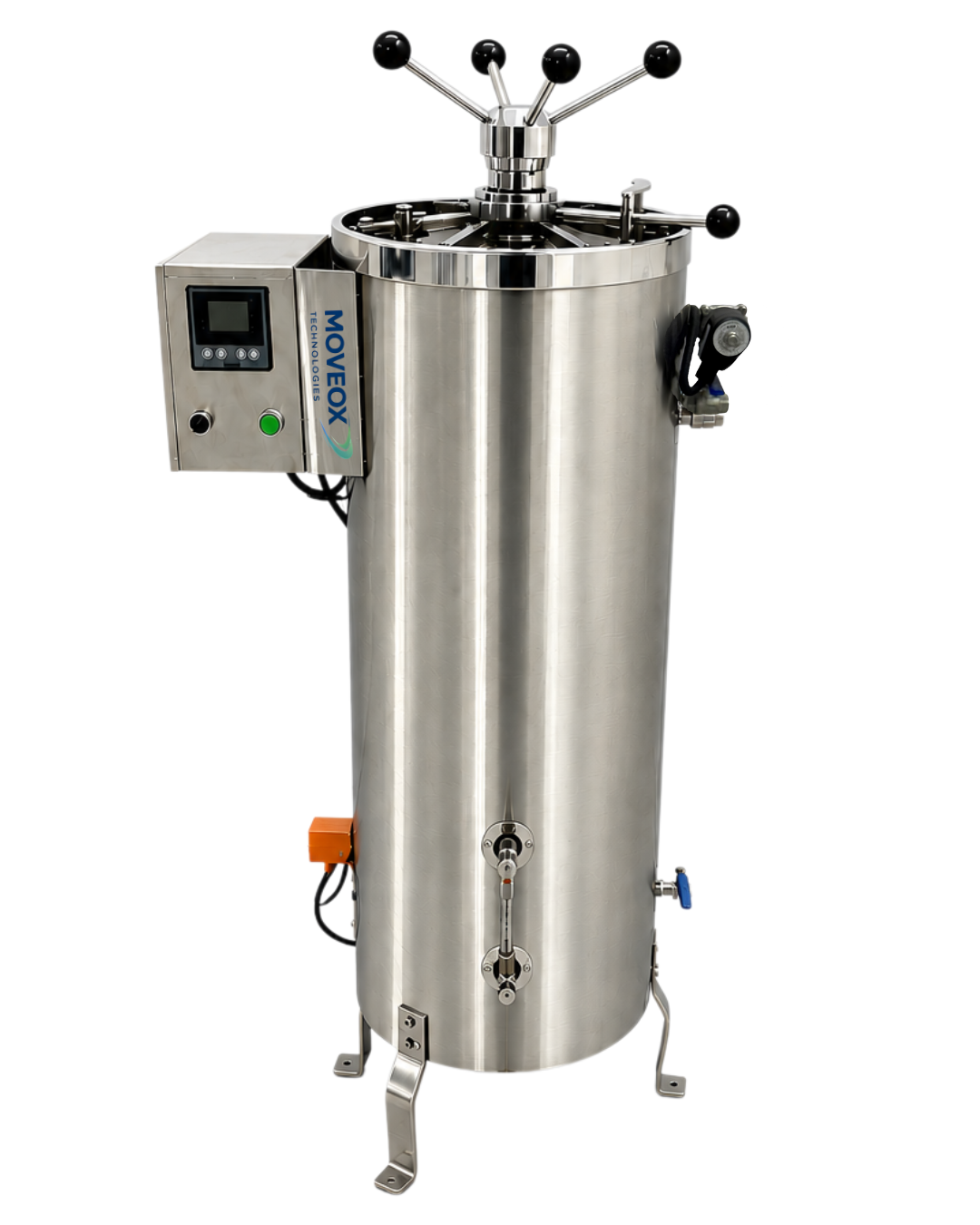 Vertical Cylindrical Manual Autoclave