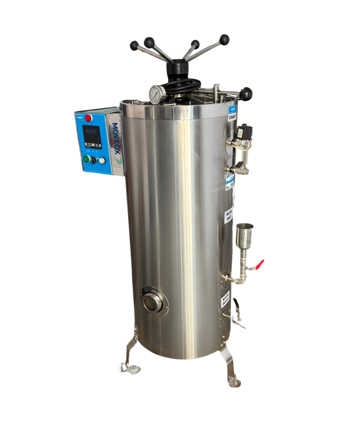 Vertical Cylindrical Automatic Autoclave